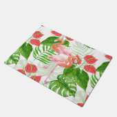 Flamingo garden deurmat (Schuin)