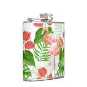 Flamingo garden heupfles (Rechts)