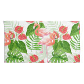 Flamingo garden kussensloop (Achterkant-Rechts)