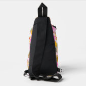 Flamingo Garden Pink Sling Bag (Achterkant)