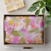 Flamingo Garden Pink Tissuepapier (Geschenk)