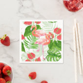 Flamingo garden servet (Insitu)