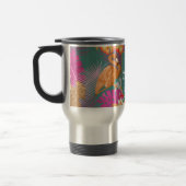 Flamingo Garden Turquoise Reisbeker (Links)