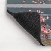 Flamingo Gathering - Mousepad Muismat (Hoek)