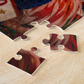 Flamingo Gefeliciteerd 250e Verjaardag Amerika 4 j Legpuzzel (Zijkant)