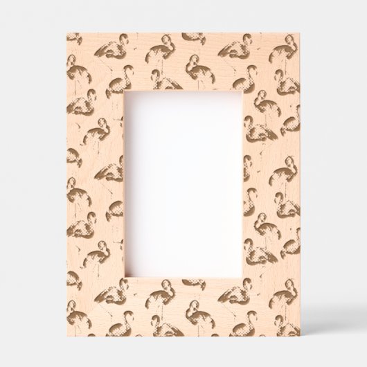 Flamingo Gegraveerde Lijstjes (Voorkant)