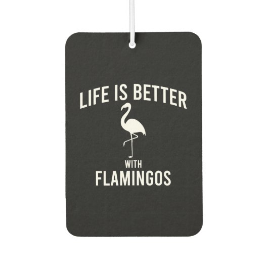 flamingo gezegde luchtverfrisser (Voorkant)