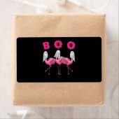 Flamingo | Ghost Flamingo Boo Halloween Costume Etiket (Insitu)
