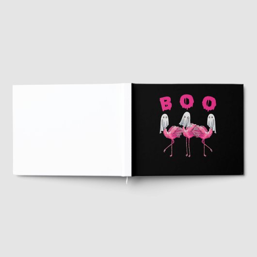 Flamingo | Ghost Flamingo Boo Halloween Costume Gastenboek (Volledig)