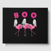 Flamingo | Ghost Flamingo Boo Halloween Costume Gastenboek (Voorkant)