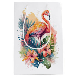 Flamingo Gift Bag Medium Cadeauzakje