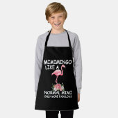 Flamingo Gift for Women Flamingo Moederdag Schort (Gedragen)