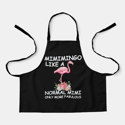 Flamingo Gift for Women Flamingo Moederdag Schort (Voorkant)