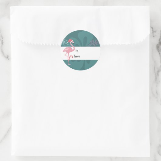 Flamingo Gift Stickers (Tas)