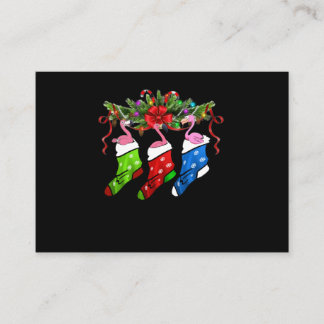 Flamingo Gift | Vroegere kerstfeestdag Informatiekaartje