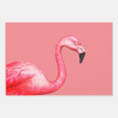 Flamingo Gift Wrap Bladen Inpakpapier Vel (Voorkant 3)