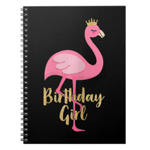 Flamingo Girl Birthday Costume Gifts Notitieboek