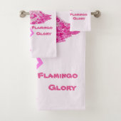Flamingo Glory Bad Handdoek (Insitu)