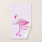Flamingo Glory Bad Handdoek (Handdoek)