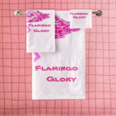 Flamingo Glory Bad Handdoek