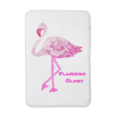 Flamingo Glory Badmat (Voorkant Verticaal)