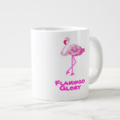Flamingo Glory Grote Koffiekop (Voorkant rechts)