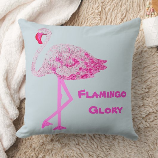 Flamingo Glory Kussen (Deken)
