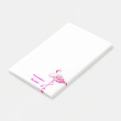 Flamingo Glory Post-It Notes (Schuin)