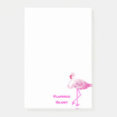 Flamingo Glory Post-It Notes (Voorkant)