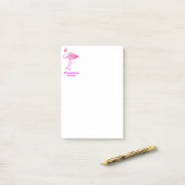 Flamingo Glory Post-it® Notes (Op bureau)