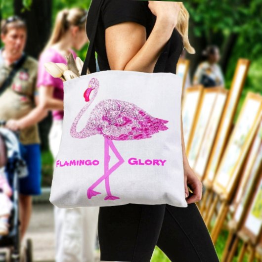 Flamingo Glory Tote Bag