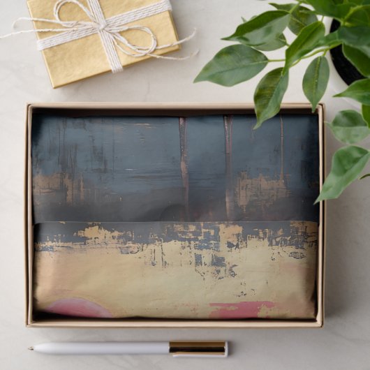 Flamingo Golden Sunset Paint Decoupage Tissuepapier (Geschenk)