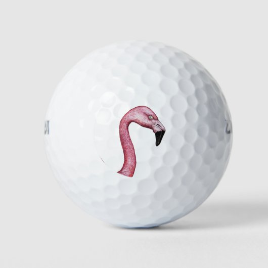 Flamingo Golfballen (Voorkant)
