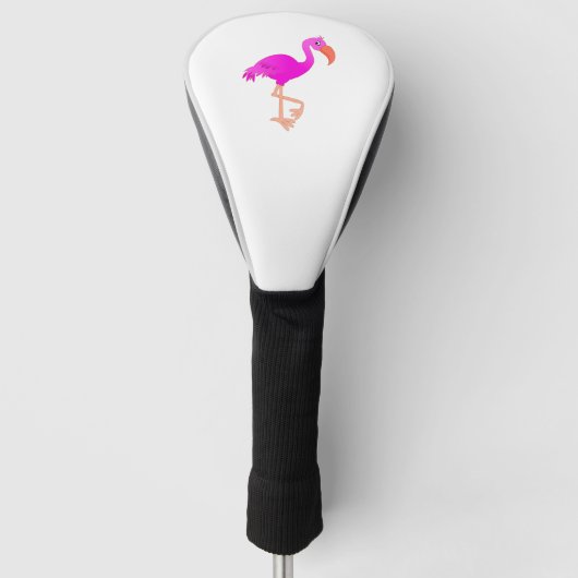 Flamingo Golfheadcover (Voorkant)