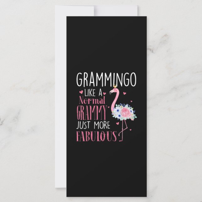 Flamingo Grammingo als een normale Grammy Gift Fun (Voorkant)