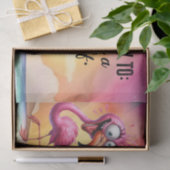 Flamingo Grappige Uitspraak voor verjaardag Tissuepapier (Geschenk)