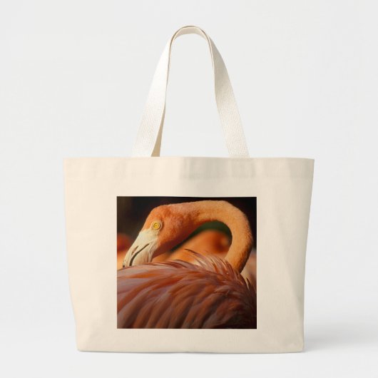 Flamingo Grote Tote Bag (Voorkant)