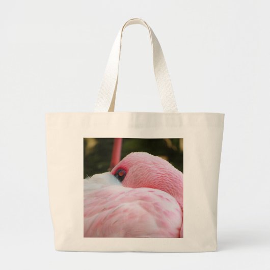 Flamingo Grote Tote Bag (Voorkant)