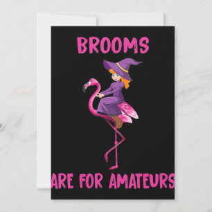 Flamingo   Halloween kostuum Flamingoween Feestdagenkaart