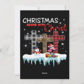 Flamingo | Halloween kostuum Flamingoween Feestdagenkaart (Achterkant)