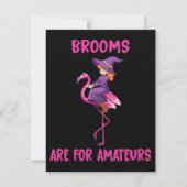 Flamingo | Halloween kostuum Flamingoween Kaart (Voorkant)