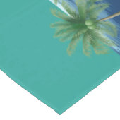 Flamingo Halloween kustdecoratie Medium Tafelloper (Hoek)