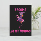 Flamingo Halloween pak Flamingoween Bedankkaart (Staand voorkant)