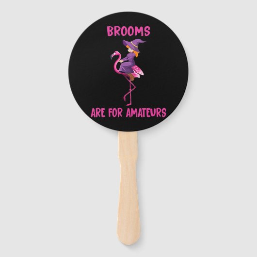 Flamingo Halloween pak Flamingoween Handwaaier (Voorkant)