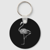 Flamingo Halloween Sleutelhanger (Voorkant)