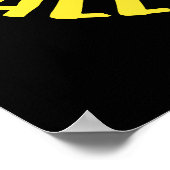 Flamingo helemaal poster (Hoek)