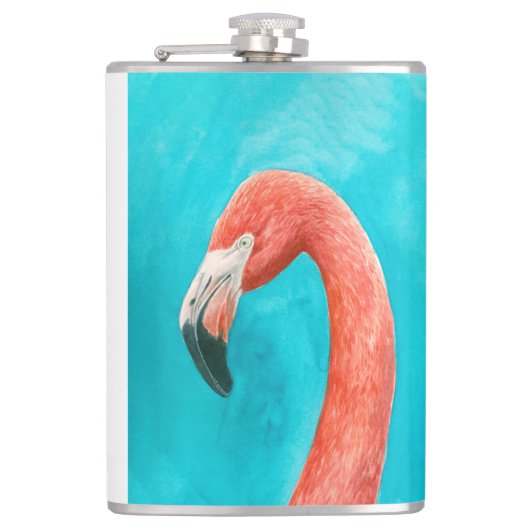 Flamingo Heupfles (Voorkant)