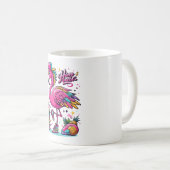 Flamingo hiphop koffiemok (Voorkant rechts)