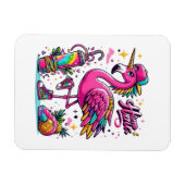 Flamingo hiphop magneet (Horizontaal)