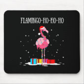 Flamingo Ho Ho Ho Nk Christmas Tree Lights Chain X Muismat (Voorkant)